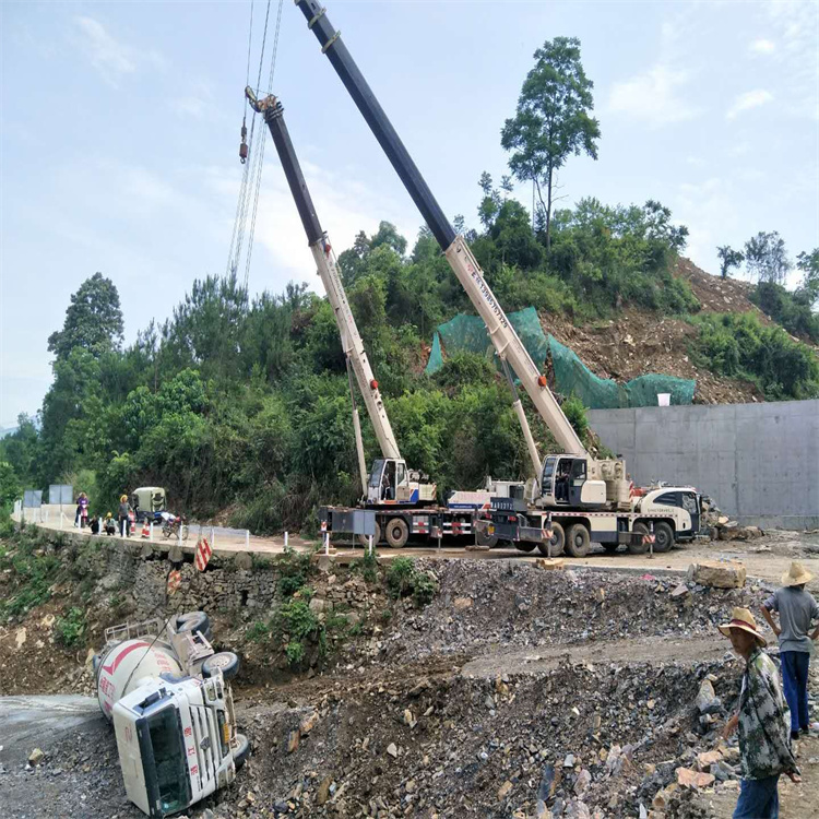 阜阳阜阳24小时应急道路救援吊装吊装现场实拍